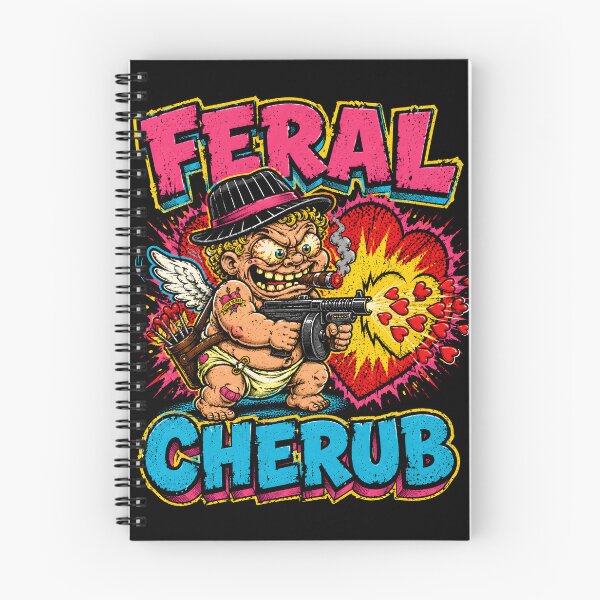 Item preview, Feral Cherub Cupid Gangster Valentine Chaos designed and sold by Victor Shadehorn.