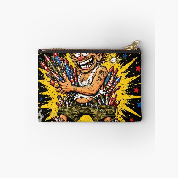 Item preview, Firework Felon Fourth of July Chaos designed and sold by Victor Shadehorn.