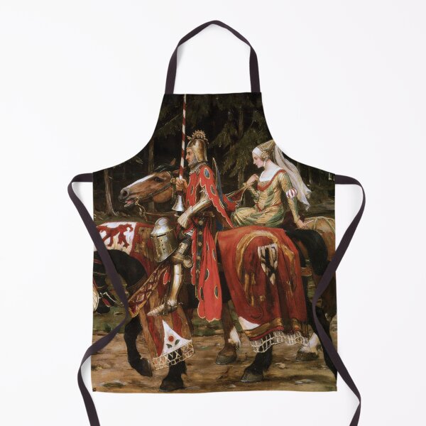 Item preview, Heraldic chivalry by Alphonse Mucha designed and sold by The Breathing Paint.