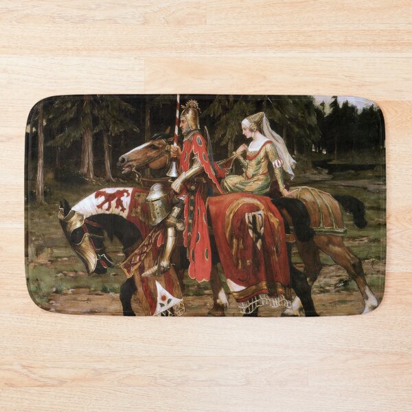 Item preview, Heraldic chivalry by Alphonse Mucha designed and sold by The Breathing Paint.
