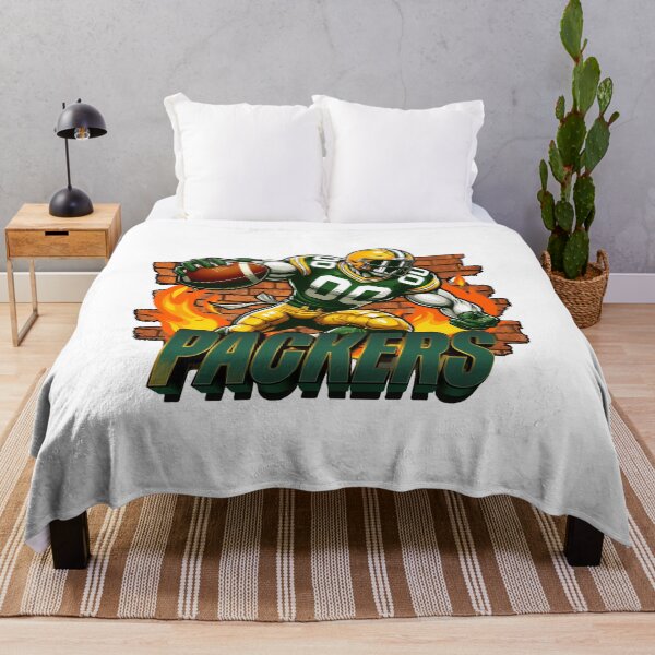 Item preview, Fierce Football Warrior Action With Green Gold Pride designed and sold by AmyYu44086.