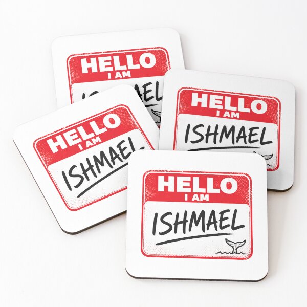 Item preview, Moby Dick: Hello I Am Ishmael Name Tag designed and sold by Fenay Designs.