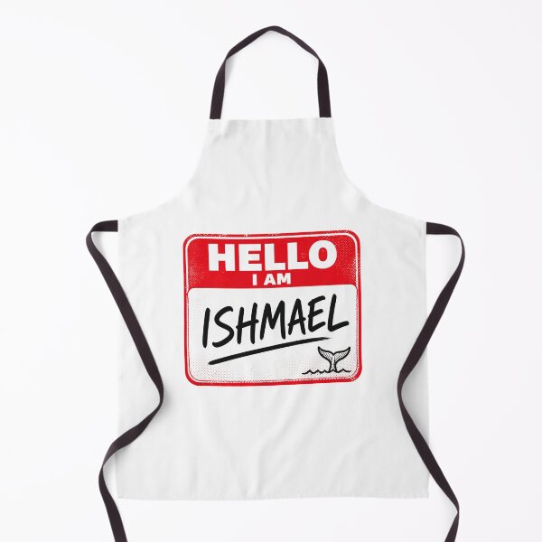 Item preview, Moby Dick: Hello I Am Ishmael Name Tag designed and sold by Fenay Designs.