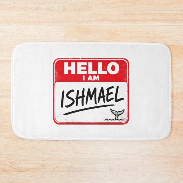 Item preview, Moby Dick: Hello I Am Ishmael Name Tag designed and sold by Fenay Designs.