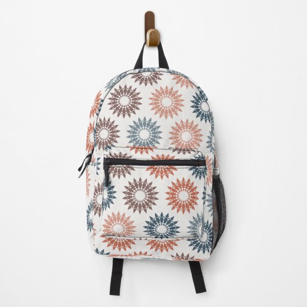 Item preview, Geometric Sunburst Rosette Pattern – Dusty Coral designed and sold by TexSta.
