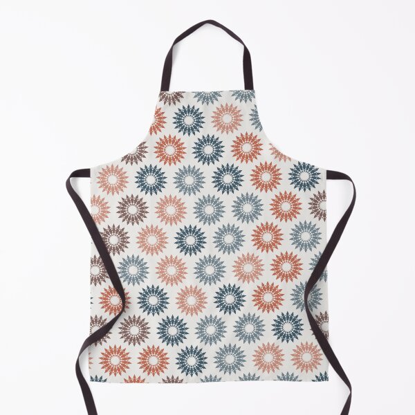 Artikelvorschau, Geometric Sunburst Rosette Pattern – Dusty Coral  entworfen und verkauft von TexSta.