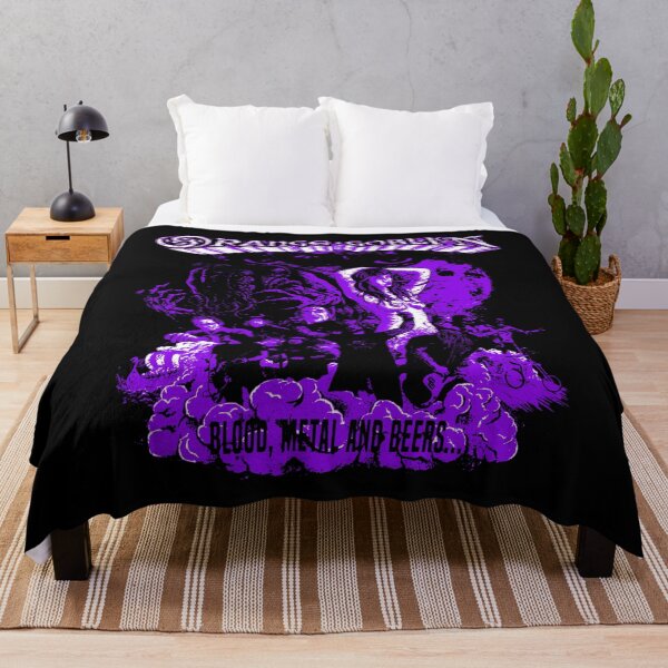 Item preview, Purpel Silhouette Stoner Rock Band designed and sold by WhimsyWondery.
