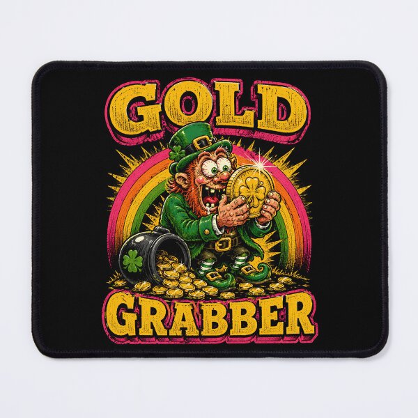 Item preview, Gold Grabber Leprechaun St Patrick’s Day Humor designed and sold by Victor Shadehorn.
