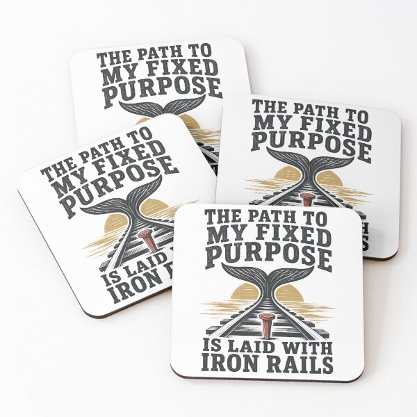 Item preview, Moby Dick: Fixed Purpose on the Iron Rails designed and sold by Fenay Designs.