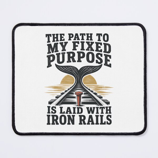 Item preview, Moby Dick: Fixed Purpose on the Iron Rails designed and sold by Fenay Designs.