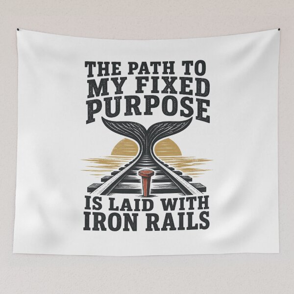 Item preview, Moby Dick: Fixed Purpose on the Iron Rails designed and sold by Fenay Designs.