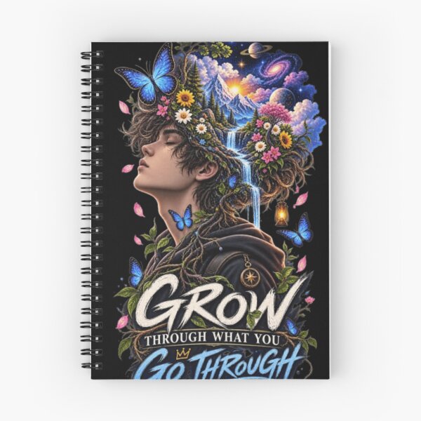 Item preview, Grow Through What You Go Through – Surreal Mind Garden Fantasy Art designed and sold by storeAC.