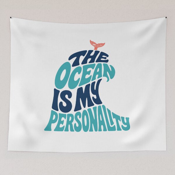 Item preview, Moby Dick: The Ocean Is My Personality Type designed and sold by Fenay Designs.