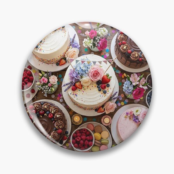 Item preview, Birthday Cakes designed and sold by snoWorkshop.