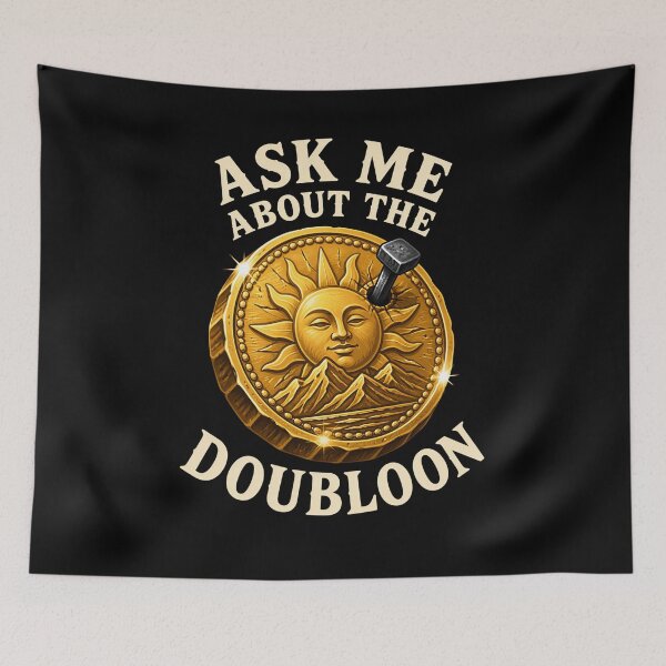 Item preview, Moby Dick: Ask Me About the Doubloon Coin designed and sold by Fenay Designs.