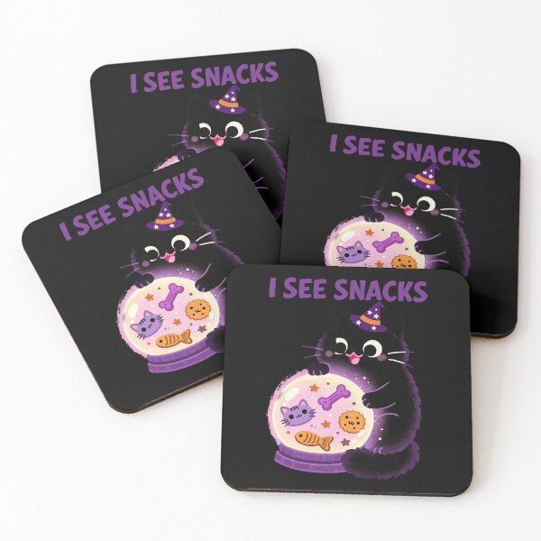 Item preview, I See Snacks Magical Cat T-shirt. designed and sold by Nuttajak.