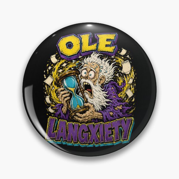 Item preview, Ole Langxiety New Year Time Anxiety designed and sold by Victor Shadehorn.