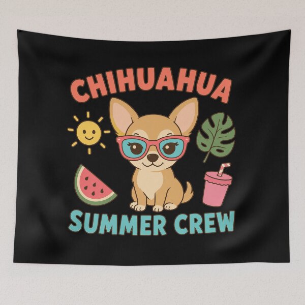 Item preview, Chihuahua Summer Crew Cute Chihuahua Owner Gift designed and sold by DreamLayerStudio.