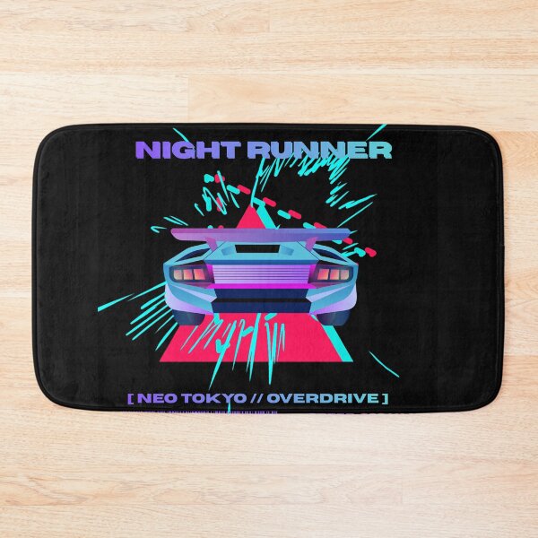 Item preview, Cyberpunk Night Runner Neo Tokyo Overdrive designed and sold by RoyalPrime.