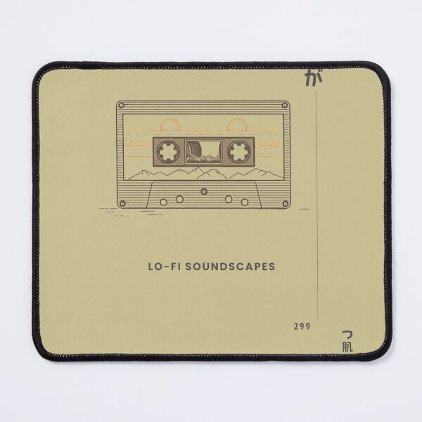 Item preview, Lo-Fi Soundscapes // Retro Monospace designed and sold by DecibelDecor034.