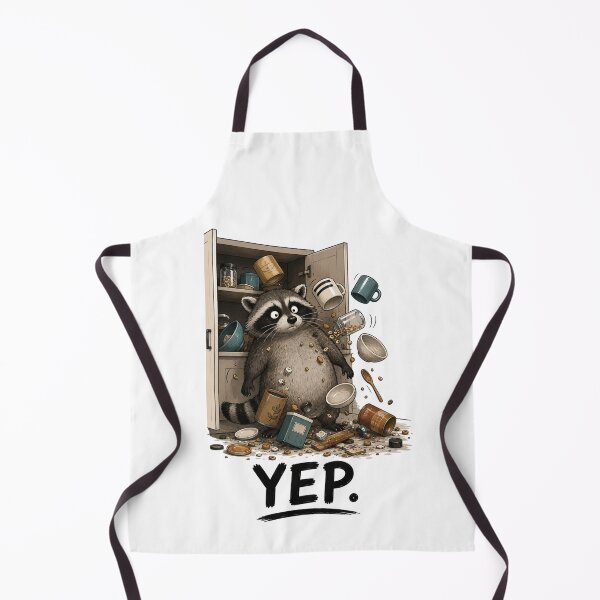 Item preview, YEP. Funny Raccoon T-Shirt | Everyday Chaos Animal Humor designed and sold by Kiinaaa.