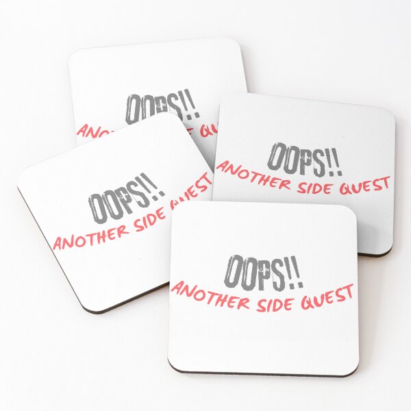 Item preview, Oops, Another Side Quest - Funny ADHD Design designed and sold by WordsClub.