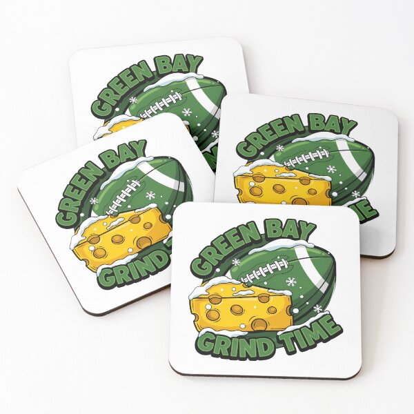 Item preview, Green Bay Football Helmet Cheese Winter Sports Artwork designed and sold by CandaceHe67596.