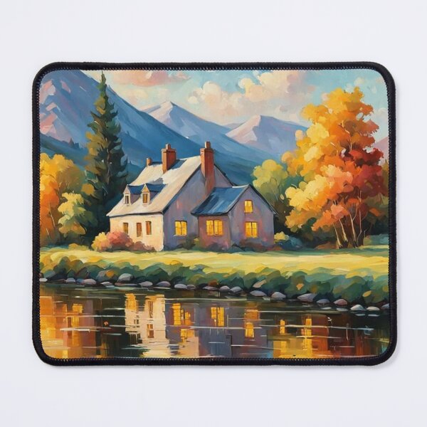 Item preview, Lakeside Serenity designed and sold by Undersea Ai Art.