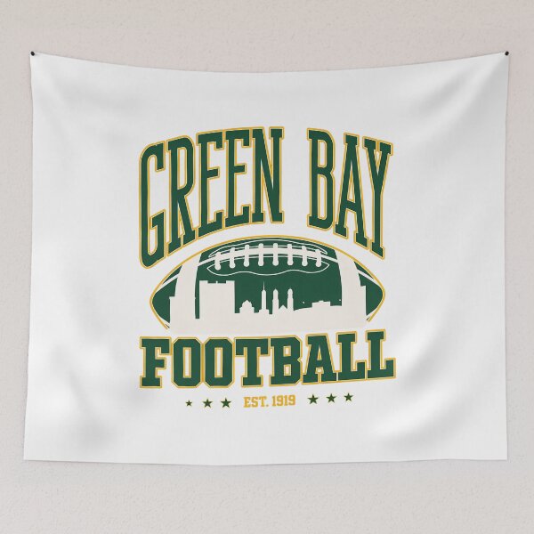 Item preview, Vintage Green Bay Football Retro Sports Design designed and sold by ThomasBro30261.