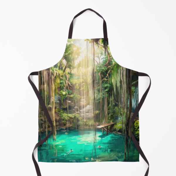 Item preview, Cenote Ik Kil Yucatán Sinkhole designed and sold by RedPeaStudio.