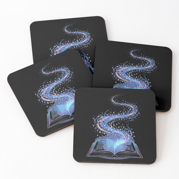 Item preview, Read A Book Day Glowing Magic Book Illustration AUG-392 designed and sold by noberic.