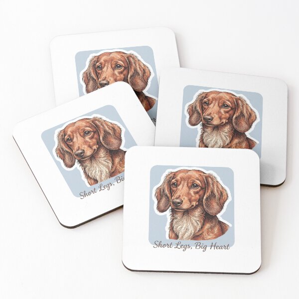 Item preview, Longhair Dachshund  designed and sold by Roy & Tiffany.