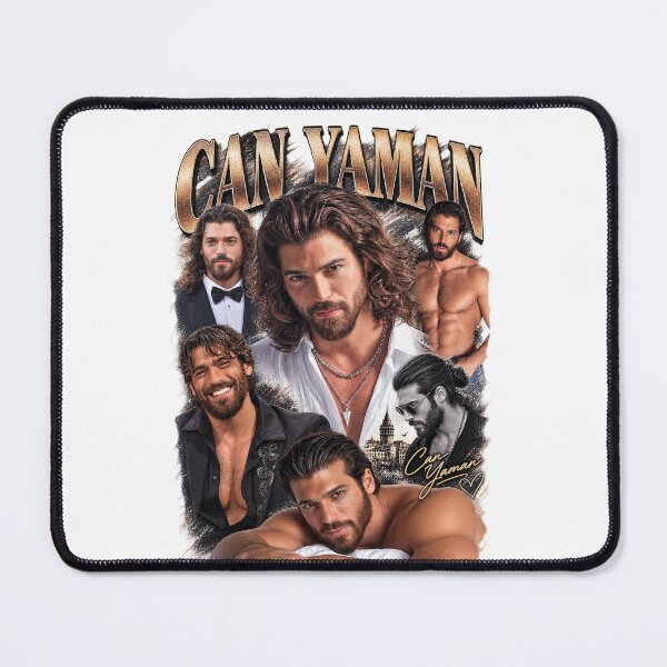 Item preview, Can Yaman Vintage Bootleg Collage  designed and sold by pixelartshop4r.