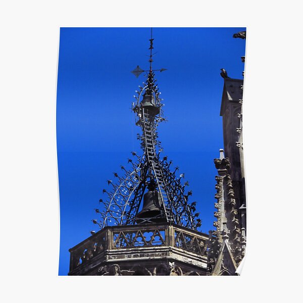Bell Tower, Barcelona Cathedral Poster