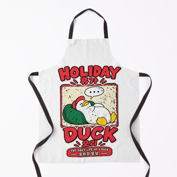 Item preview, Holiday Duck - The Daily Life of a Lazy Duck designed and sold by SeoulVibeStudio.