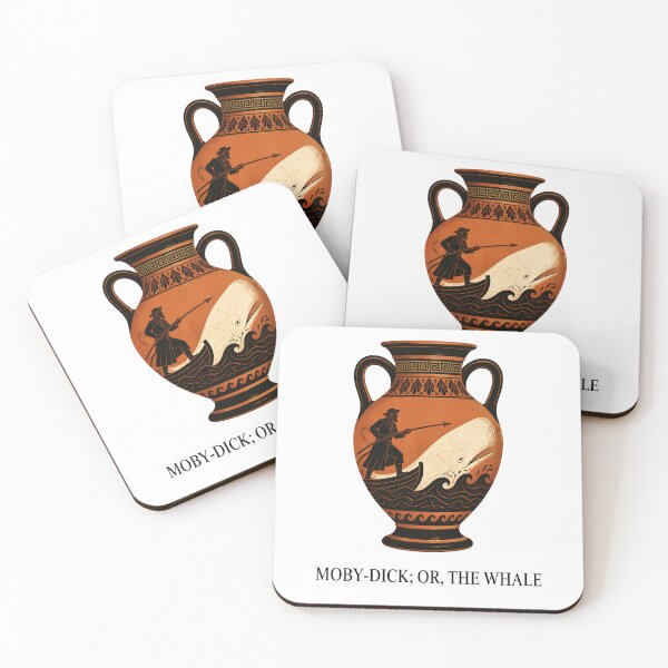 Item preview, Moby Dick: Ancient Amphora Whale Hunt designed and sold by Fenay Designs.