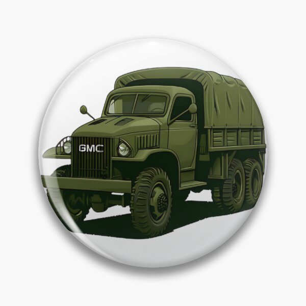 Artikelvorschau, Vintage GMC CCKW Militär-LKW-Grafik – Retro-Design eines Fahrzeugs aus dem Zweiten Weltkrieg | Perfektes Geschenk für dich und deine Freunde entworfen und verkauft von BRUHED.