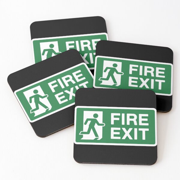 Item preview, FIRE EXIT designed and sold by 123ks.