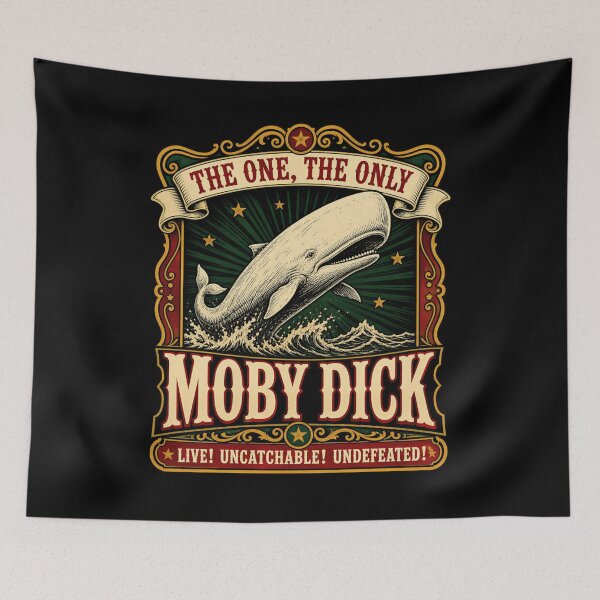 Item preview, Moby Dick: The One and Only Undefeated Whale designed and sold by Fenay Designs.