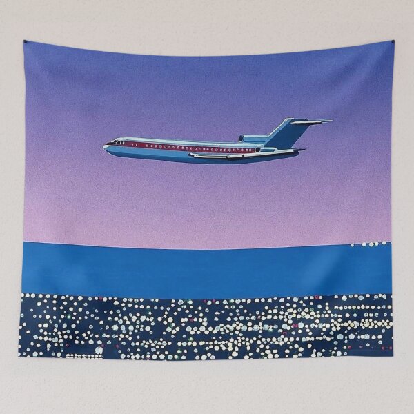 Item preview, Air Plane Hiroshi Nagai night designed and sold by glenhiggins.