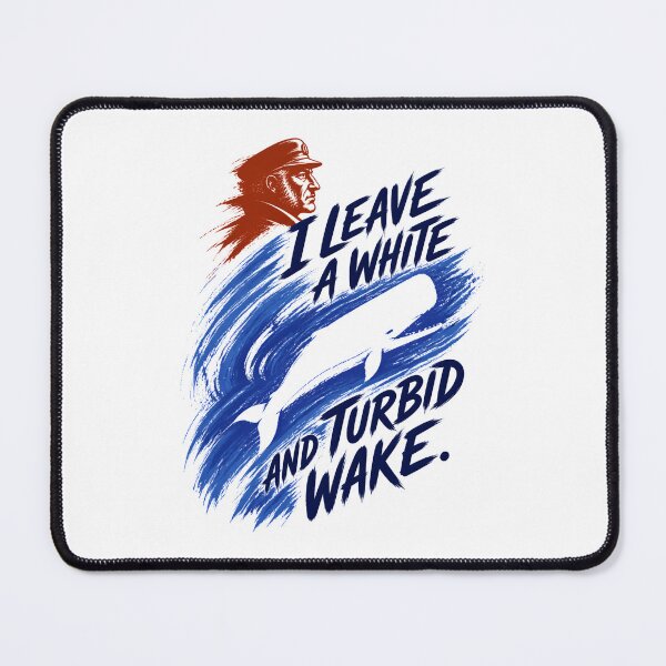 Item preview, Moby Dick: I Leave a White and Turbid Wake designed and sold by Fenay Designs.