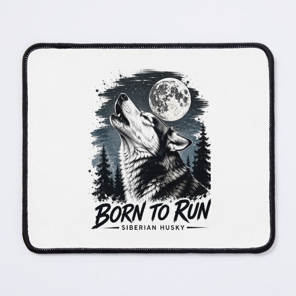 Item preview, Born to Run-Siberian Husky designed and sold by RockitBaby.