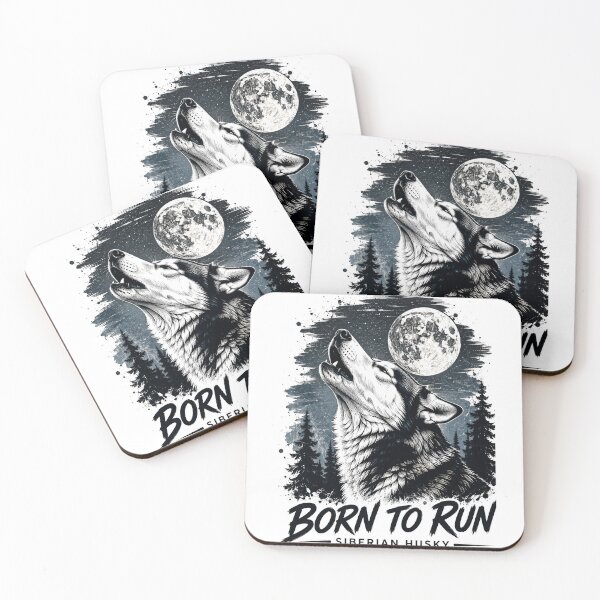 Item preview, Born to Run-Siberian Husky designed and sold by RockitBaby.