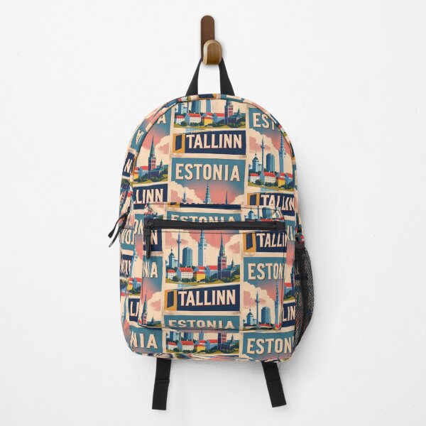 Item preview, Tallinn Estonia Vintage Travel Tourism designed and sold by TravelersGems.