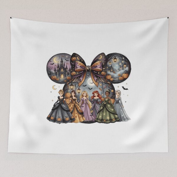 Item preview, Gothic Princess Halloween Fantasy Castle Illustration designed and sold by Catherine58474.