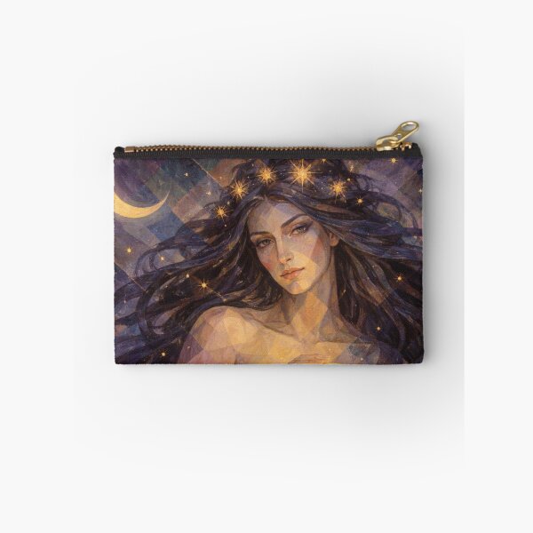 Item preview, Nyx – Greek Goddess of the Night Painting designed and sold by GalleryKauffeld.