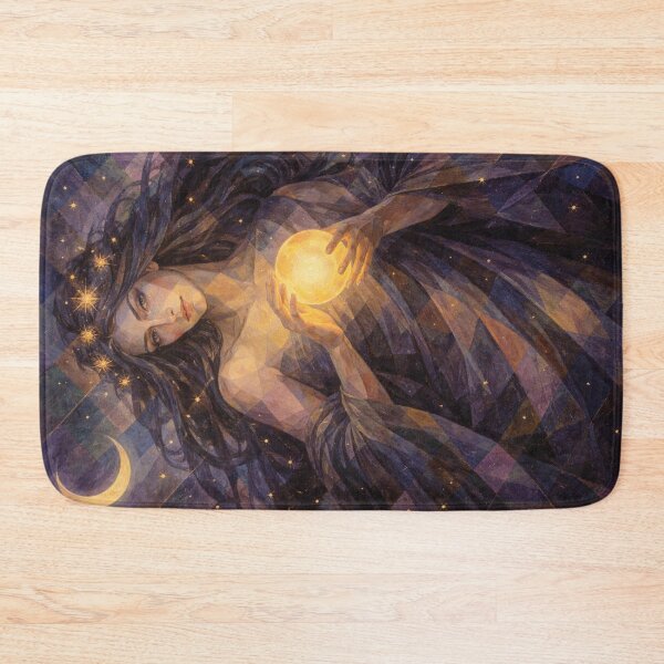 Item preview, Nyx – Greek Goddess of the Night Painting designed and sold by GalleryKauffeld.