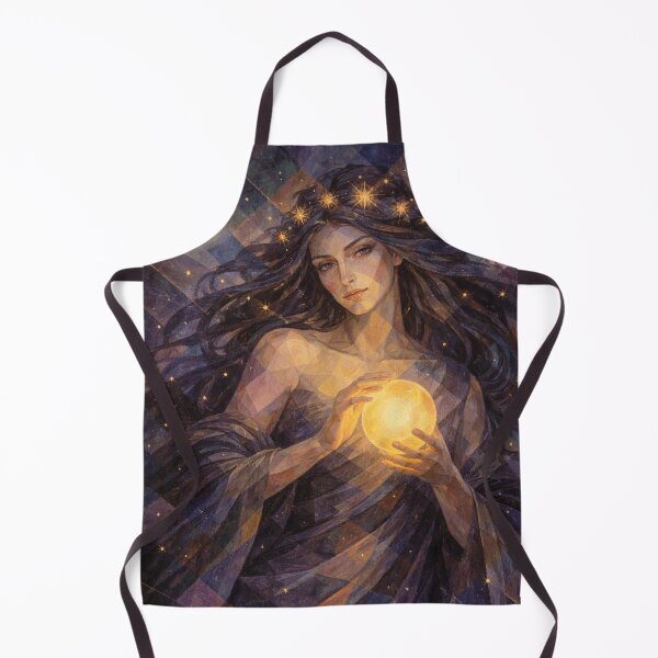 Item preview, Nyx – Greek Goddess of the Night Painting designed and sold by GalleryKauffeld.