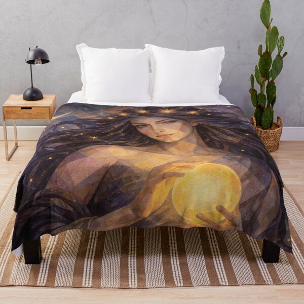 Item preview, Nyx – Greek Goddess of the Night Painting designed and sold by GalleryKauffeld.
