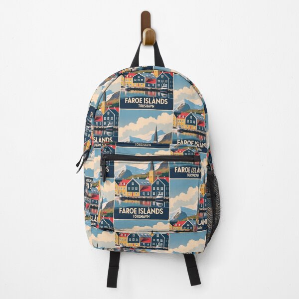 Item preview, Torshavn Faroe Islands Vintage Travel Tourism designed and sold by TravelersGems.